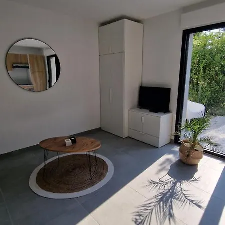 公寓 Le Patio : Avec Exterieur *